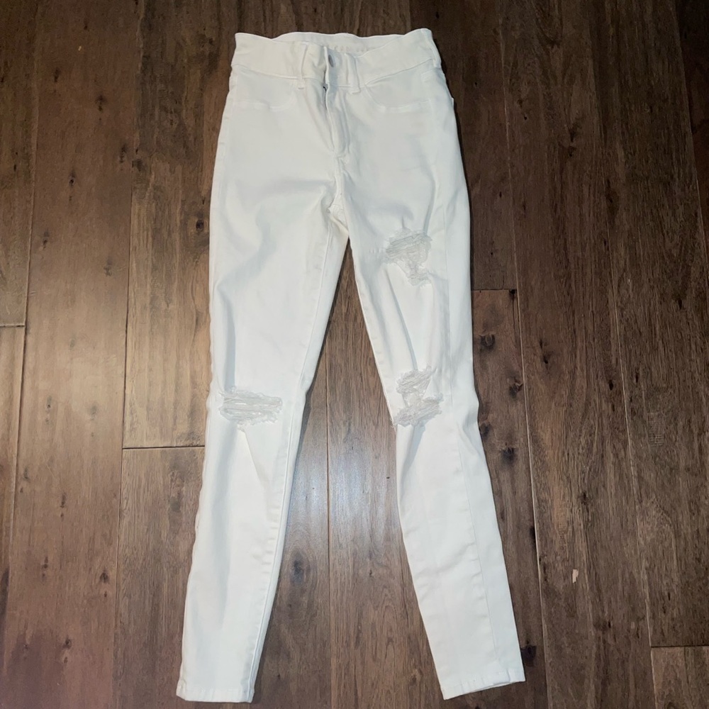 White destructed American eagle